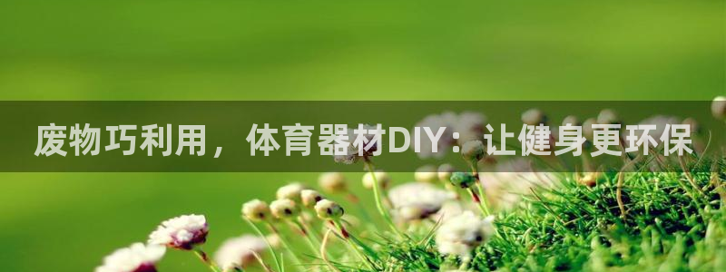 尊龙信息科技有限公司：废物巧利用，体育器材DIY：让