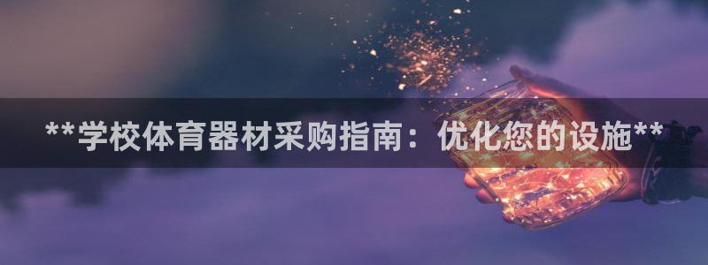 凯时官网：**学校体育器材采购指南：优化您的设施**